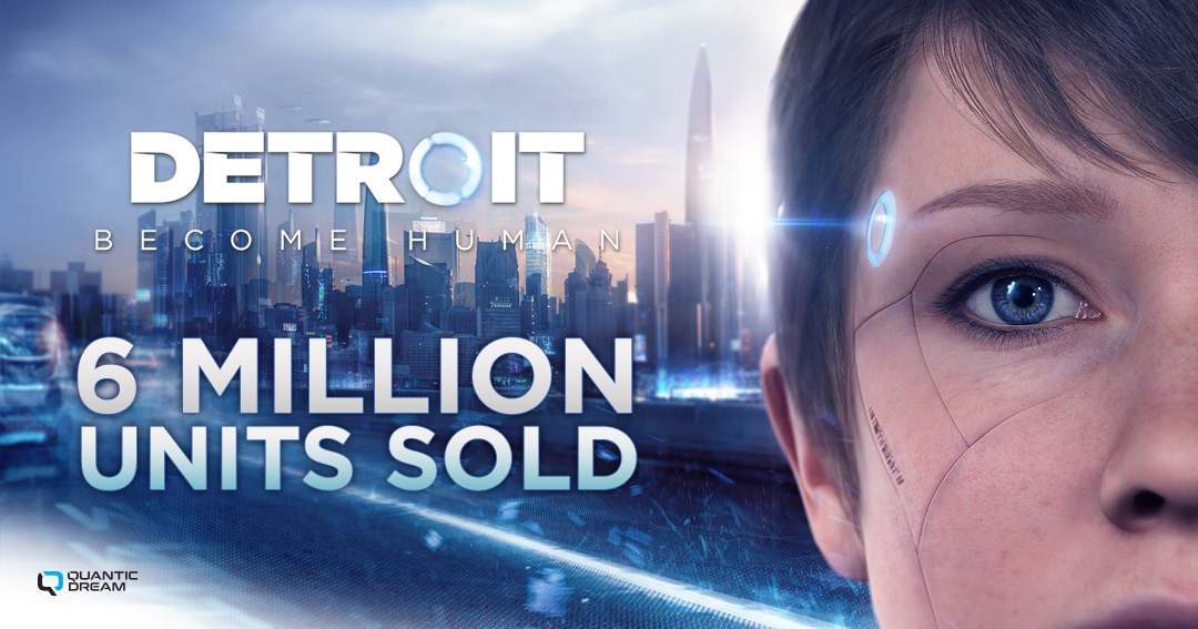 فروش بازی Detroit: Become Human به شش میلیون نسخه رسید