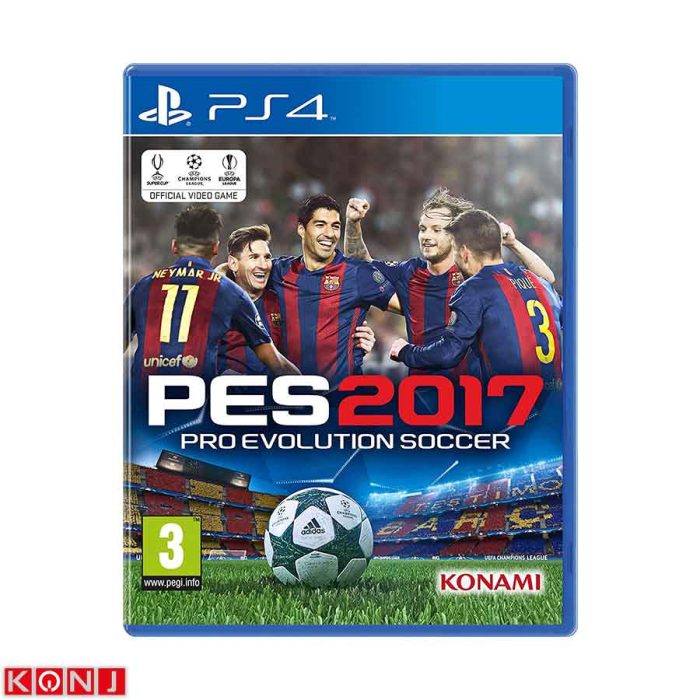 بازی PES 2017 برای PS4 - کنج